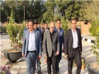 بازديد معاون گردشگري فارس از کمپ‌هاي نوروزي زيباشهر و باغ جنت