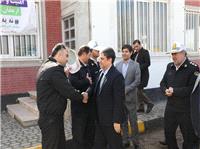 بازديد ميداني استاندار اردبيل از مراکز خدمات‌رسان به مسافران نوروزي