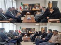 ديدار نوروزي کارکنان مجموعه فرمانداري چالدران با فرماندار