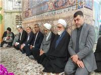 حضور استاندار و توليت آستان قدس در نماز جمعه روز قدس در حرم مطهر امام رضا ع