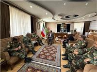 ديدار فرمانده لشکر 28 پياده کردستان با استاندار