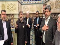 معاون اول رئيس‌جمهور به زيارت بارگاه نوراني امام رضا (ع) مشرف شد