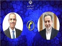 رایزنی تلفنی وزرای خارجه ایران و مصر در باره تحولات منطقه و مذاکره با آمریکا