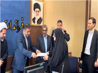 اولين بانوي بخشدار دولت وفاق ملي منصوب شد