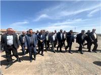 بازديد استاندار خراسان رضوي از مجموعه تصفيه‌خانه فاضلاب توحيد شهر سبزوار