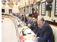 نشست رئيس سازمان توسعه تجارت با استاندار و مسئولان استان بوشهر
