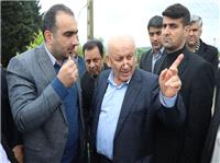 بازديد استاندار مازندران از پل در حال توسعه نکاچوب