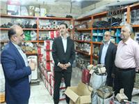 بازديد معاون استاندار يزد از شرکت توليدي تيارا