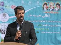 کلنگ‌زني مدرسه 6 کلاسه در کهارد با همراهي خيّر زادگاه‌دوست