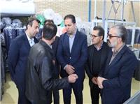 بازديد معاون اقتصادي استاندار همدان از واحدهاي صنعتي رزن