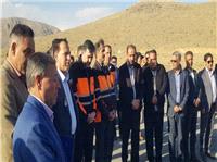 افتتاح بيش از 5 کيلومتر از باند دوم چادگان_ اصفهان با حضور معاون وزير راه