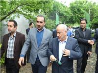 بازديد استاندار مازندران از باغ پرندگان در مياندورود
