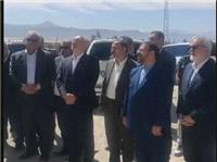 بازديد استاندار فارس و رئيس سازمان برنامه و بودجه کشور از پروژه راه آهن