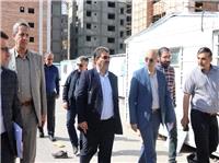 بازديد عضو هيأت مديره شرکت عمران شهرهاي جديد از 5 پروژه عمراني فولادشهر