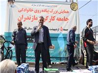 کارگران ستون‌هاي اصلي اقتصاد و توليد کشور هستند