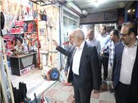استاندار خوزستان در بازديد سرزده از بازار ايذه؛ گوش شنواي مردم هستم