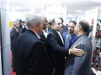حضور غلامرضا نوري قزلجه وزير جهاد کشاورزي در پاويون خراسان جنوبي