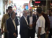 گزارشي کوتاه از گفتگوي بي واسطه استاندار خوزستان با مردم در بازار ايذه