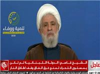 دبیرکل حزب الله: حمله اسراییل به ضاحیه با مجوز آمریکا بود/ از ایران و رهبر معظم انقلاب تشکر می‌کنیم