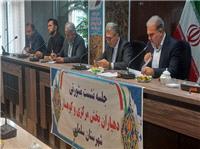 نشست مشورتي دهياران بخش‌هاي کوهسار و مرکزي در فرمانداري سلماس