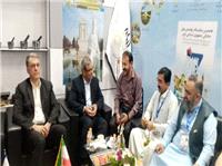 بازديد استاندار خراسان رضوي از غرفه استان در نمايشگاه ايران اکسپو 2025