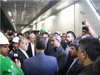 بازديد استاندار خراسان رضوي از روند پيشرفت پروژه خط 3 قطار شهري