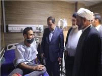 حضور  استاندار ايلام در منزل جانباختگان حادثه بندر شهيد رجايي