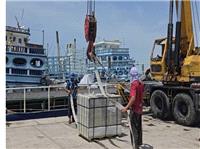 بارگيري 1800 تن کالا از بندر کنگان به مقصد قطر