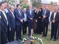 آيين کلنگ زني پروژه نگارخانه و مجموعه فرهنگي و هنري مراغه