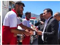 بازديد فرماندار هليلان از پايگاه امداد و نجات پل سيمره