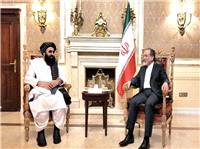 دیدار و گفتگوی سرپرست وزارت خارجه افغانستان با عراقچی در تهران