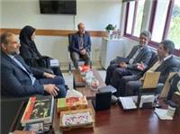 نشست شهرام عظيمي با مديرکل هماهنگي عمراني و خدمات روستايي سازمان شهرداريها و دهياري هاي کشور