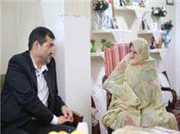 ديدار وزير ورزش و جوانان با خانواده شهيد ورزشکار تقي‌زاده به مناسبت سوم خرداد