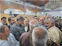 ديدار استاندار گيلان با زائران پياده حرم مطهر امام خميني (ره)