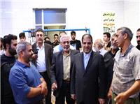 بازديد سرزده معاون استاندار يزد از کشتارگاه‌هاي بهاباد در صبح عيد قربان