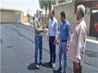 ??  عمليات آسفالت ريزي خيابان ها و معابر روستاي بکيشه بخش ميان آب شوشتر