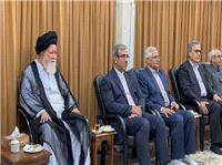 ديدارهاي عيدانه استاندار خراسان رضوي با علما و مراجع شهر مشهد