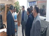 بازديد فرماندار آباده از کارخانه آرد اين شهرستان