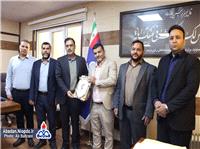 تقدير فرمانده بسيج حوزه ادارات بندرماهشهر از مدير بسيجي منطقه نفتي آبادان