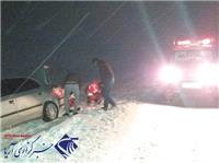 نجات 42 نفر از برف و کولاک محور گرگان به شاهرود