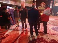 اسکان اضطراري  مسافران  در برف مانده در نيشابور