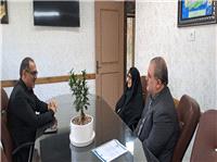 ديدار مديرکل بنياد شهيد و امورايثارگران مازندران با مادر شهيدان طبري