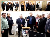 بازديد سرپرست فرمانداري قائم‌شهر از دبيرخانه ستاد اجرايي خدمات سفر و تبريک سال نو به کارکنان