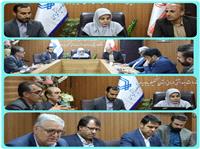 ديدار سرپرست دانشگاه علوم پزشکي و خدمات بهداشتي درماني کهگيلويه و بويراحمد با مدير شعب بانک رفاه کارگران استان