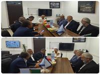 نشست مديرکل شيلات استان مازندران با بنياد حفظ آثار شهداي شهرستان بابلسر