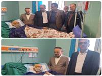 عيادت مديرکل شيلات استان مازندران از صياد منطقه ميانکاله بهشهر