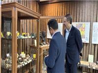 بازديد رئيس دانشگاه تبريز از موزه علوم طبيعي