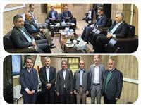 ديدار مديرعامل شرکت شير پاستوريزه پگاه آذربايجان شرقي با ناظر گمرکات استان