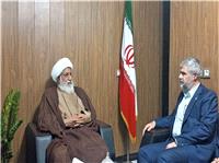 ديدار سرپرست مجتمع ايزوايکو با نماينده مجلس خبرگان رهبري استان هرمزگان