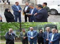 بازديد مديرکل دفتر برنامه ريزي ،نوسازي و تحول اداري سازمان زندانها از اردوگاه کاردرماني و حرفه آموزي مازندران